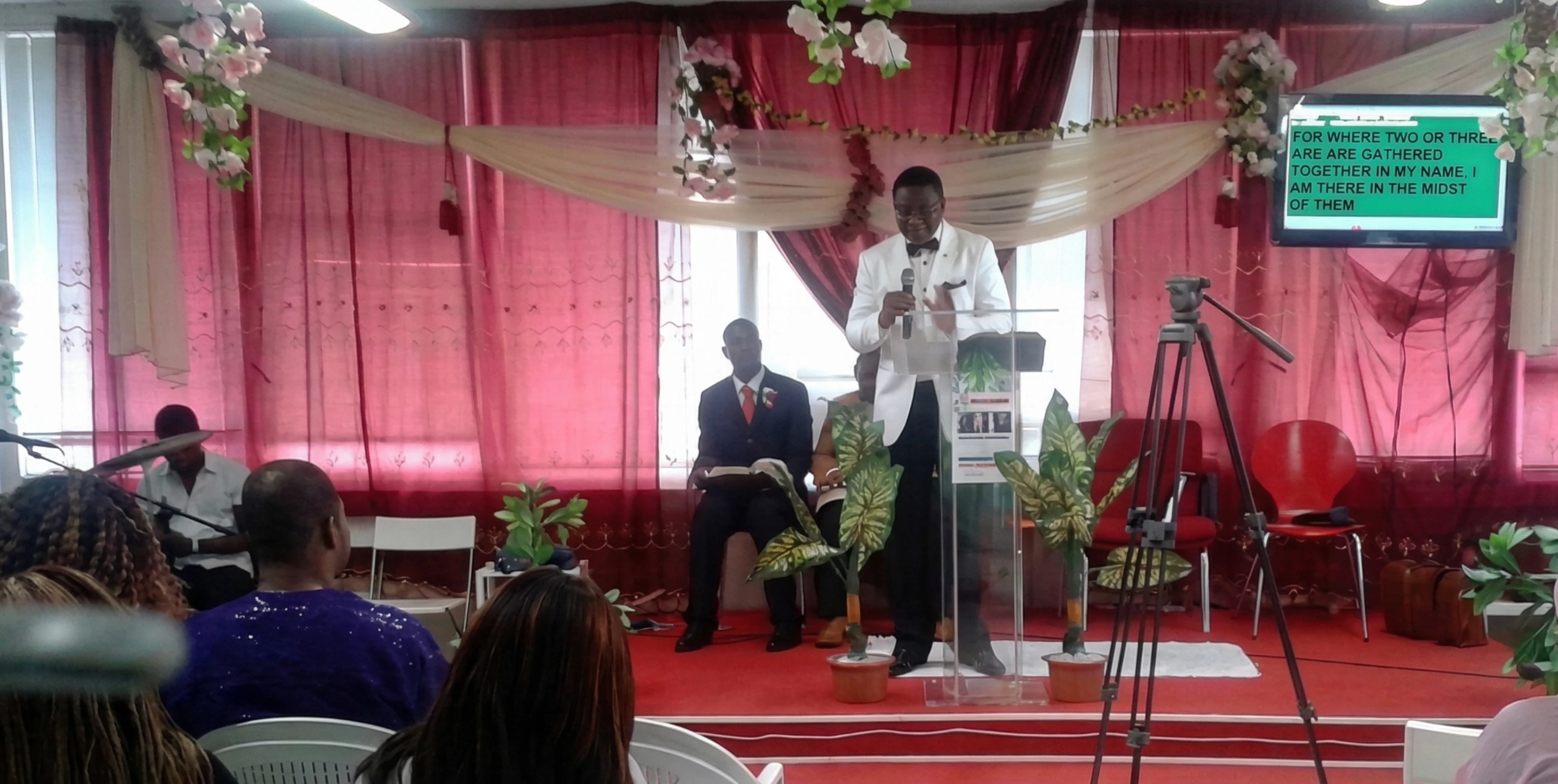 Global Peace Ministry - Dr. Momodu preaching